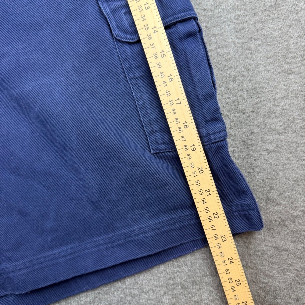 WearGuard Cargo Shorts Mens 42 Blue Cotton Twill Utility Workwear 29212 - Picture 4 of 9